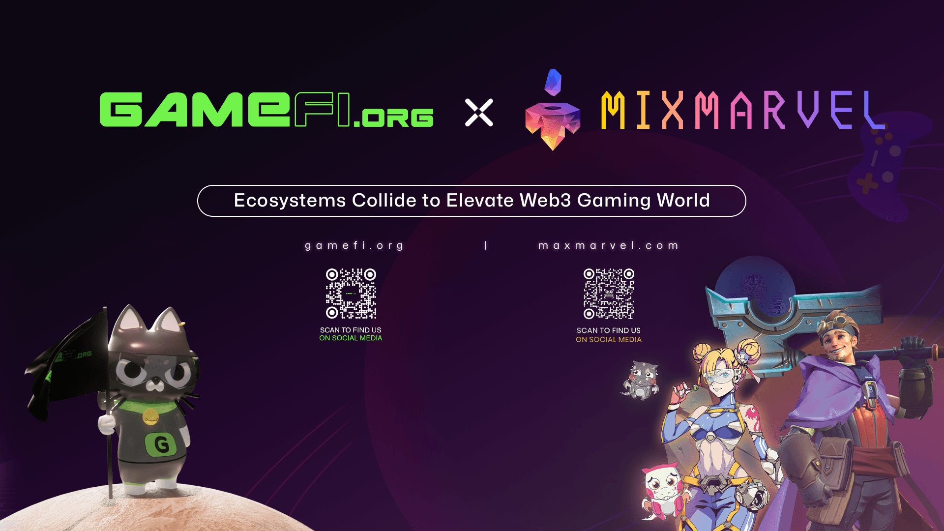 GameFi.org & MixMarvel: Ecosystems Collide to Elevate Web3 Gaming World